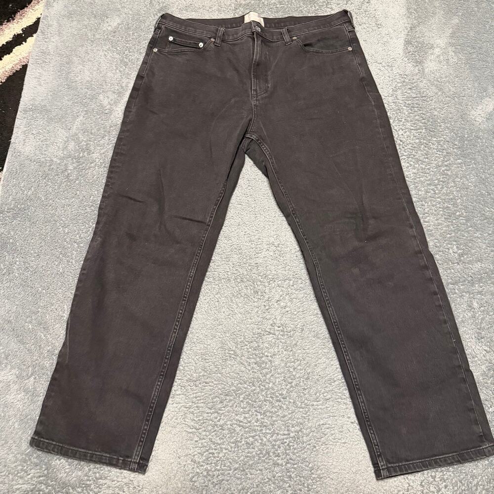 Everlane Pants Mens 38 x30 Straight Washed Black Denim